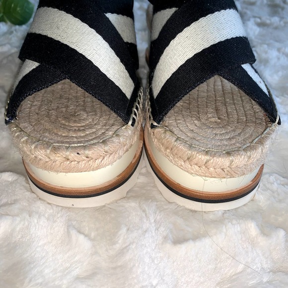 Marc Fisher Platform Espadrille Sandals Sz 5 1/2 5.5 - Picture 8 of 8